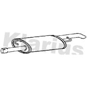 Klarius Box With Tail Pipe fits VW California T6 Camper 2015-2024 2.0