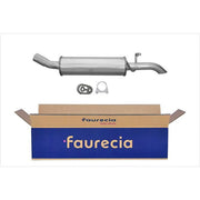 Hella End Silencer Rear fits Ford Fiesta 1989-1995 1.1
