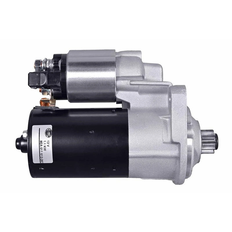Hella Starter Motor 12V 1.1kW 9 Teeth fits Audi A3 1996-2003 1.6 1.8 1.9