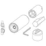 Torpedo Full Stop Purpleline Security Corner Steady Leg Lock Caravan Accessory Purpleline  - Dynamic Drive