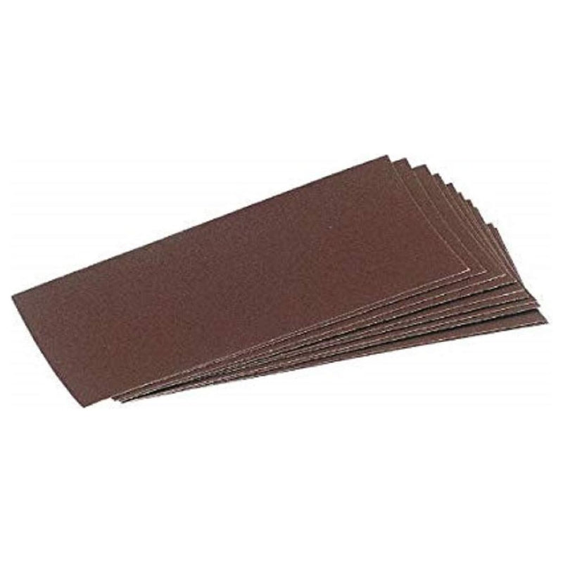 Draper Aluminium Oxide Sanding Sheets, 232 x 92mm, 80 Grit (Pack of 10) 59465 Draper - Dynamic Drive