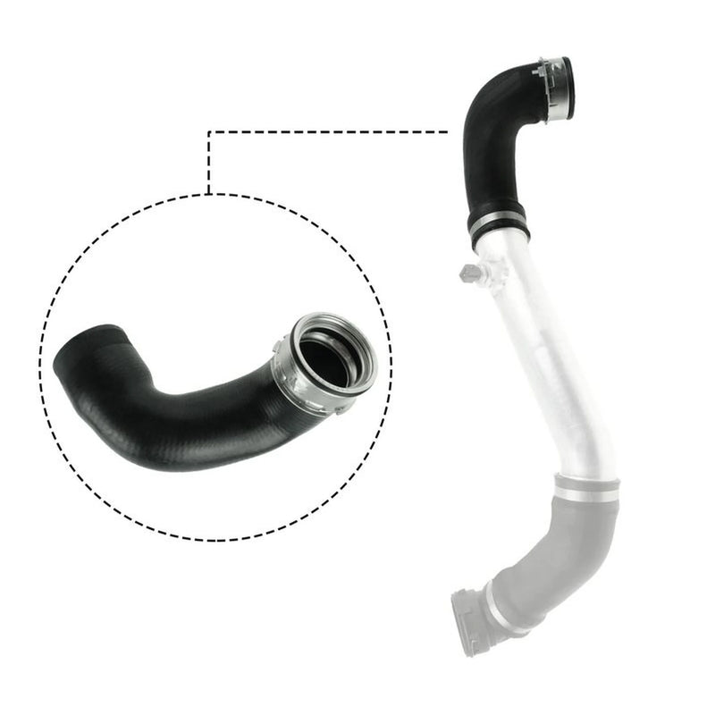 Gates Intercooler Turbo Charge Air Hose 287mm fits BMW X3 2004-2007 2.0