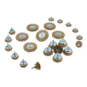 Laser Wire Brush Assortment 24pc Laser - Dynamic Drive