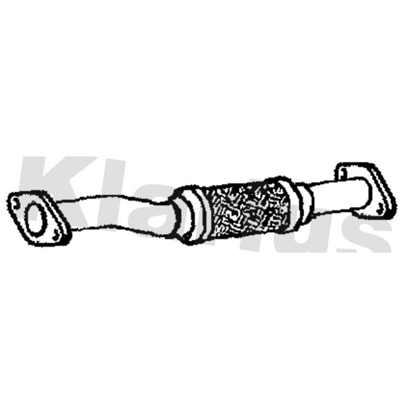 Klarius Exhaust Pipe OD fits Kia Rio III 2011-2017 1.2 1.25