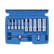 Laser Deep E-Socket Set 1/4" & 3/8"D 12pc Laser - Dynamic Drive