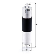 MANN-FILTER Fuel Filter Element fits BMW X5 2003-2006 3.0