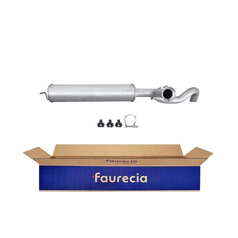 Hella End Silencer Rear fits Opel Movano A 1999-2000 2.5