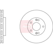 Apec Front & Rear Brake Discs & Pads fits Hyundai Tucson 2007-2012 2.0