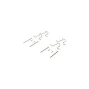 Bosch Brake Pad Accessory Fitting Kit Front fits Mercedes-Benz S-Class 1979-1985