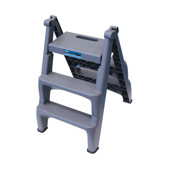 Laser Insulating Folding 3-Step Ladder Laser - Dynamic Drive