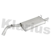 Klarius Box With Tail Pipe Rear fits Ford Escort 1991-1998 1.8