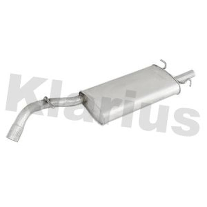 Klarius Box With Tail Pipe Rear fits Ford Escort 1991-1998 1.8