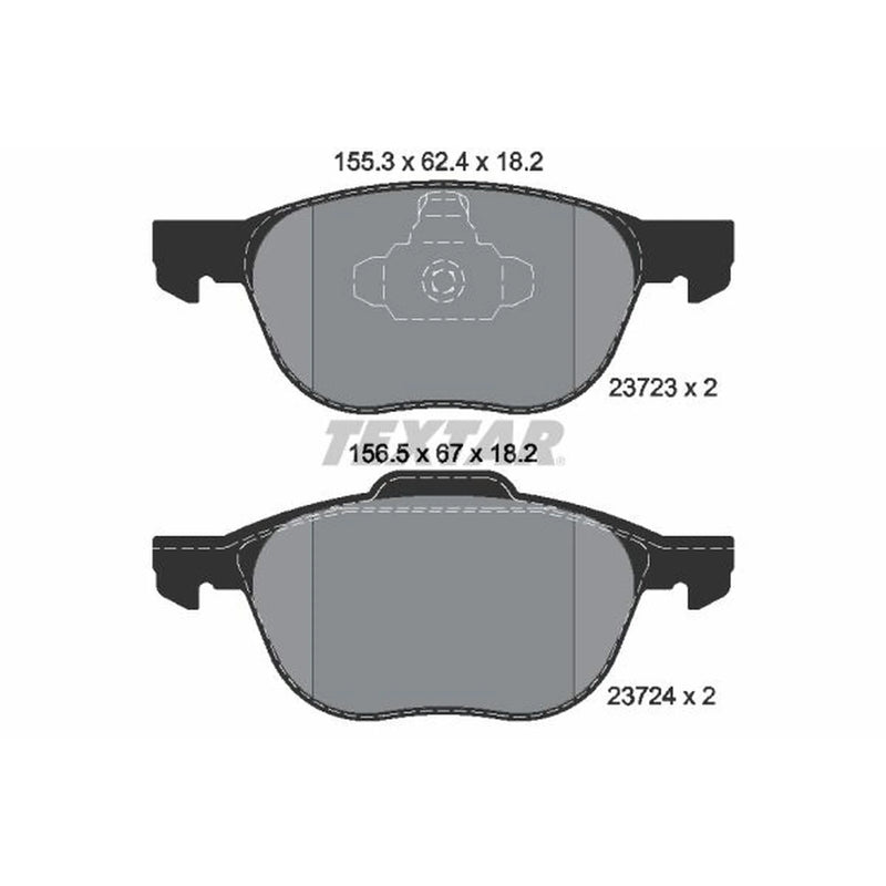 Textar Front Brake Pad Set 2372301