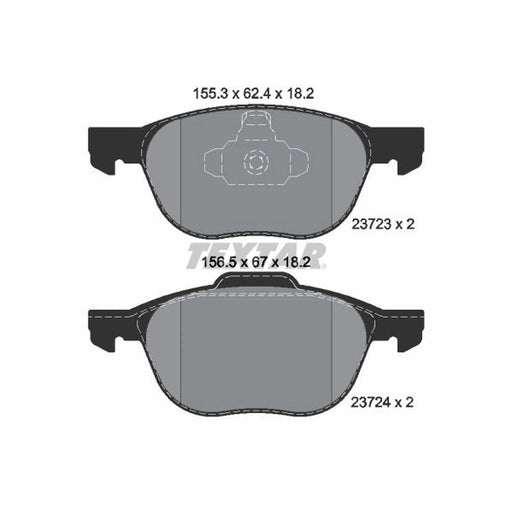 Textar Front Brake Pad Set 2372301