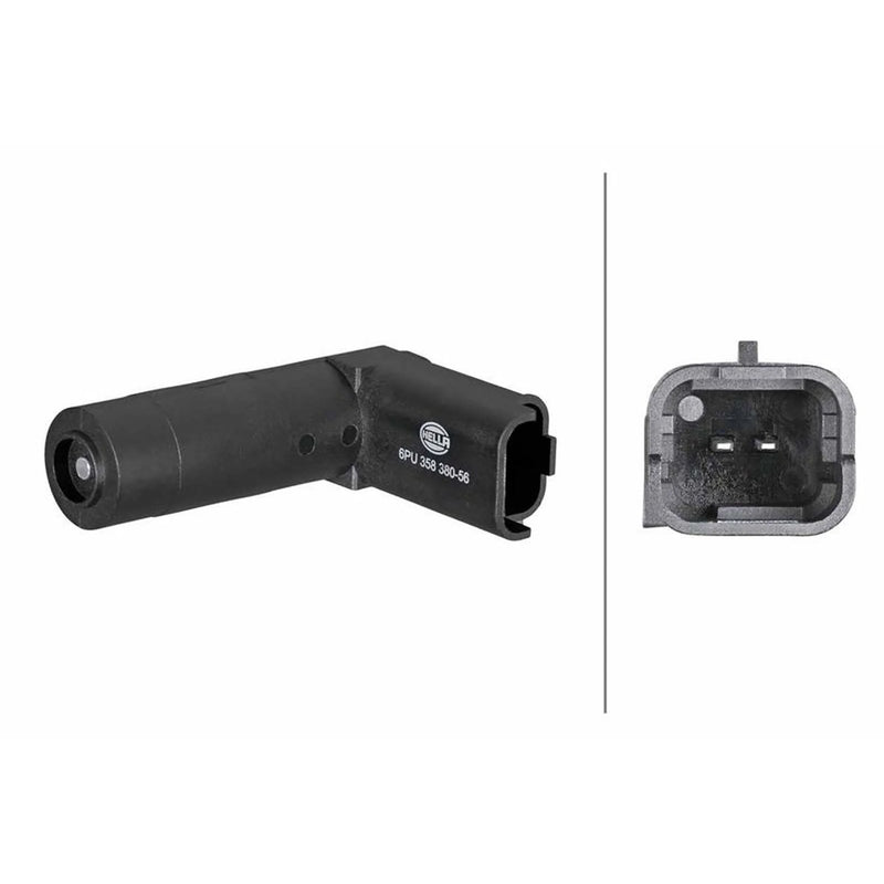 Hella Crankshaft Position Sensor fits Renault Avantime 2002-2003 2.2