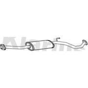 Klarius Box With Centre Pipe Centre fits Nissan Micra III 2003-2010 1.0 1.2 1.4