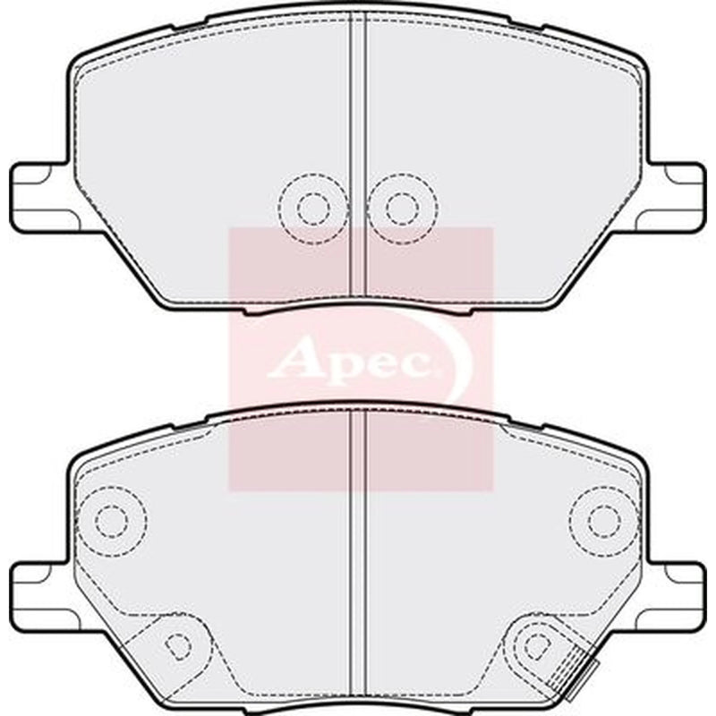 Apec Front Brake Pad Set PAD2065