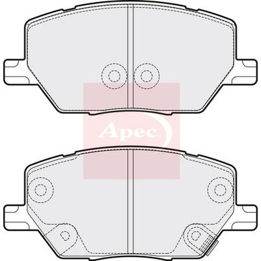 Apec Front Brake Vented Discs & Pads fits Alfa Romeo Tonale 2022 on 1.3 1.5