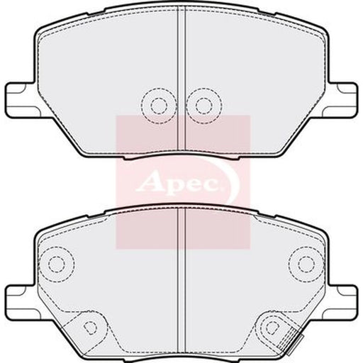 Apec Front Brake Pad Set PAD2065