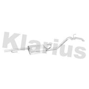 Klarius Box With Tail Pipe Rear fits Nissan Navara NP300 Pickup 2015 on 2.3