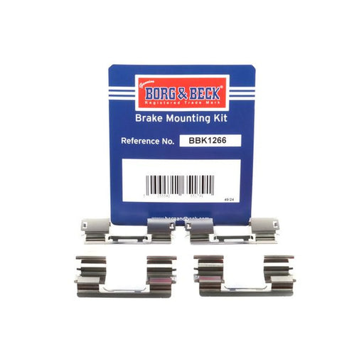 Borg & Beck Brake Pad Accessory Fitting Kit Front BBK1266