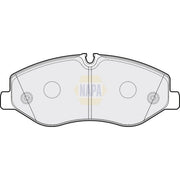 NAPA Front Brake Pad Set fits Mercedes-Benz V-Class 2014-2015