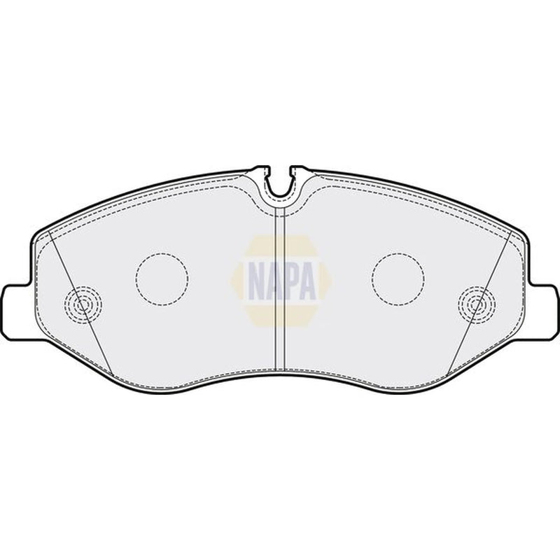 NAPA Front Brake Pad Set fits Mercedes-Benz V-Class 2014-2015