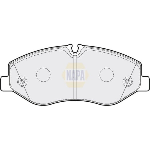 NAPA Front Brake Pad Set NBP1526