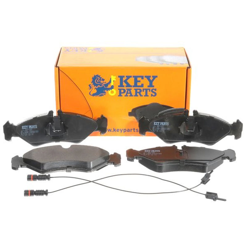Key Parts 4 x Rear Brake Pad Set fits Mercedes-Benz Sprinter 2-T 1995-2006