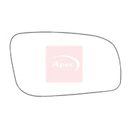 Apec Exterior Wing Mirror Glass Right fits Audi A3 1996-2003 1.6 1.8 1.9