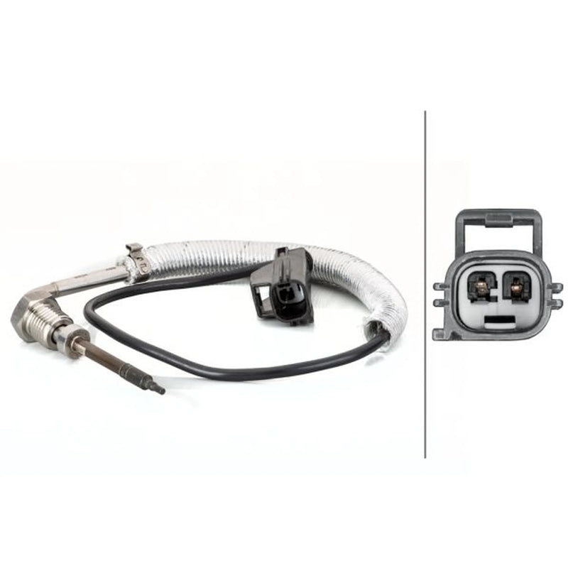 Hella Exhaust Gas Temperature Sensor before soot particulate filt fits Volvo C30