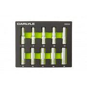 Carlyle Tools 10 Pc 1/2In Drive Metric Chrome Deep Socket Set - image 1