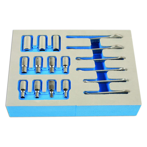 Laser BA Spanner & Socket Set 1/4"D 17pc 7132 Laser - Dynamic Drive