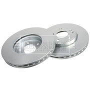 Borg & Beck Front Brake Vented Discs & Pads fits Mercedes-Benz A-Class 2014-2018