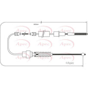 Apec Handbrake Cable Left Rear fits Seat Toledo 1991-1999 1.6 1.8 1.9 2.0