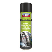 Sealey Clear Fine Oil Lubricant Multipurpose 500ml SCS019S Sealey - Dynamic Drive
