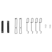Bosch Brake Pad Accessory Fitting Kit Front fits Renault Twingo I 1993-2007 1.2