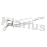 Klarius Box With Tail Pipe Rear fits Mercedes-Benz Sprinter 3,5-T 2006-2009