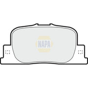 NAPA Rear Brake Pad Set fits Toyota Opa 2000-2005 1.8 2.0