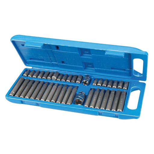 Silverline Hex, T20 - T55 & Spline Bit Set 40pce 40pce Silverline - Dynamic Drive
