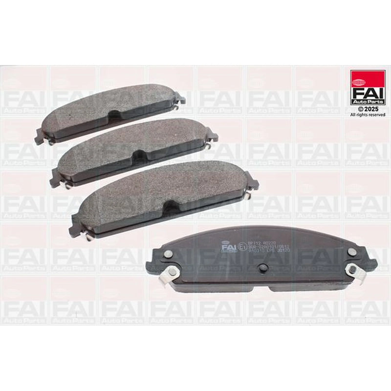 FAI Front Brake Pad Set fits Chrysler 300C 2004-2023 2.7 3.0 3.5 3.6 5.7 6.4
