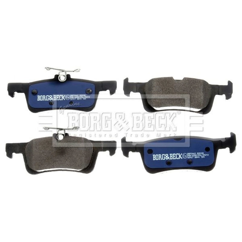 Borg & Beck Front & Rear Brake Discs & Pads fits Peugeot 308 II 2013-2021 1.6