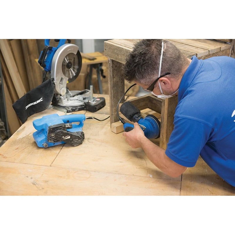 Silverline DIY 240W Random Orbit Sander 125mm 240W UK 870944 Silverline  - Dynamic Drive
