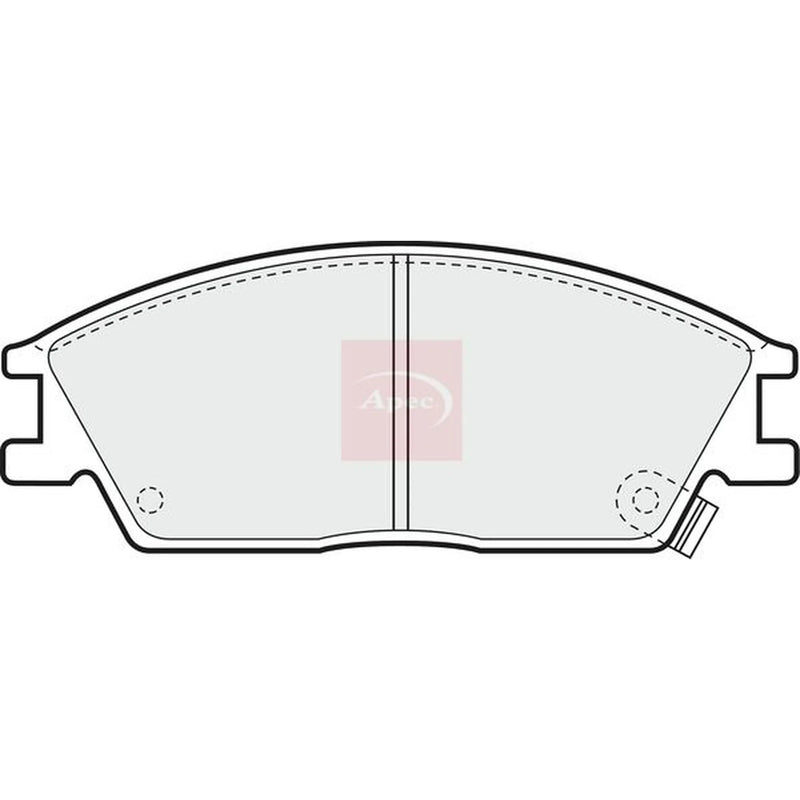 Apec Front Brake Pad Set PAD705