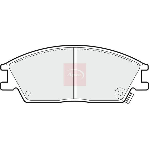 Apec Front Brake Pad Set PAD705