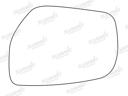 Summit Stick-On Standard Mirror Glass fits Renault Koleos 08 on LHS Summit - Bars 4 Cars