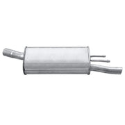 Hella End Silencer Rear fits Opel Corsa B 1993-2000 1.2 1.5 1.7