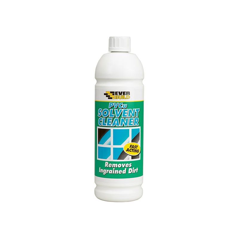 Everbuild Sika PVCu Solvent Cleaner 1 Litre Everbuild Sika - Dynamic Drive