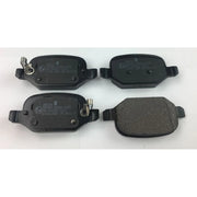 Juratek Rear Brake Pad Set fits Fiat 500L 2012-2018 0.9 1.3 1.4 1.6