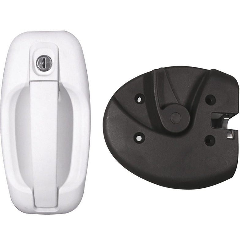 Star Pro Tek White Lock System Caravan/Motorhome Part Nova - Dynamic Drive